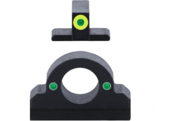 Image of AmeriGlo SIG Ghost Ring Sight, Green Tritium LumiGreen Outline FRONT, Green Tritium REAR, SIG, SG-325