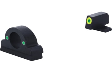 Image of AmeriGlo SIG Ghost Ring Sight, Green Tritium LumiGreen Outline FRONT, Green Tritium REAR, SIG, SG-325