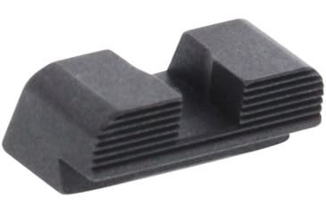Image of AmeriGlo SIG &amp; XD Steel Rear Pistol Sights, Rear Only, Serrated Black .250 H .165 Notch REAR Sight #8, SG-418