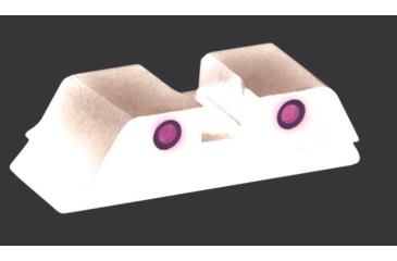 Image of AmeriGlo Tritium Front Tritium Rear Fits Glock 17 Classic Rear, Notch w/Setscrew, Green