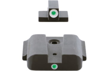 Image of AmeriGlo Tritium Front and Rear Sights MP Shield 2 Dot night Sight set GRN, GRN SW-141