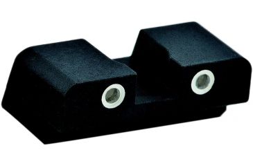 Image of USED AmeriGlo Tritium Rear Sight Sig Tritium 2 Dot Rear, GRN w white Outline #8 Height .250in. SG-161-165R, EDEMO1, Condition Like New, Inspect and Rebox