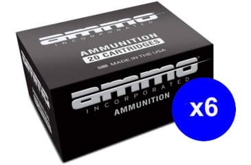 Image of Ammo, Inc. 5.56x45mm NATO 62 Grain SS109 Penetrator Steel Core FMJ Brass Centerfire Rifle Ammo, 20 Round, Box, 556062SS109-A20
