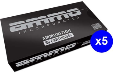 Image of Ammo, Inc. 9mm Luger 124 Grain Total Metal Case Brass Cased Centerfire Pistol Ammo