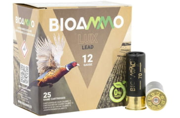 Image of Ammo, Inc. Bioammo Lux 12 Gauge 2.75in 1 1/8 oz Shotgun Ammo, 7 Shot Size, 25 Rounds, BL3270