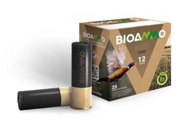 Image of BioAmmo Lux Hunt 12 Gauge 1 1/8oz 2.75in 9 Lead Shot Centerfire Shotgun Ammo, 25 Rounds, BL32-90