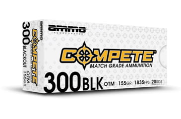 Image of Ammo Inc Compete 300Blackout 155gr Open Tip Match 20 Per Box/10 Case