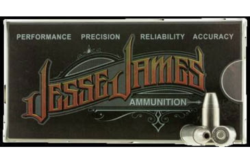 Image of Ammo, Inc. Jesse James 9mm 115 Grain HP Brass Cased Centerfire Pistol Ammo, AMMO9115HP-JJ20