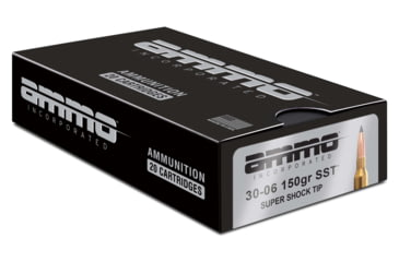 Image of Ammo, Inc. Signature .30-06 Springfield 150 Gr Super Shock Tip Brass Cased Rifle Ammo, 20 Rounds, 3006150SST-A20