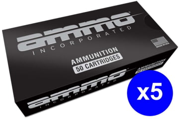 Image of Ammo, Inc. Signature 9mm Luger 115 grain Total Metal Jacket Brass Cased Centerfire Pistol Ammo, 250 Rounds