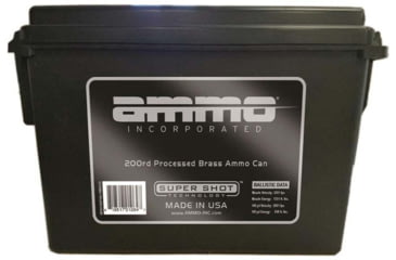 Image of Ammo, Inc. Signature .40 S&amp;W 180 grain Total Metal Jacket Brass Cased Centerfire Pistol Ammo, 200 Rounds, 40180TMC-RB200
