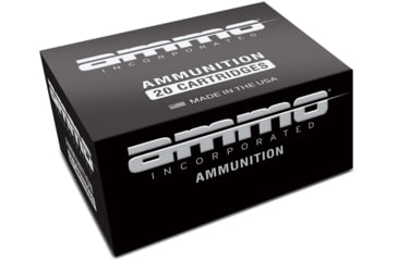 Image of Ammo, Inc. Black Label .40 S&amp;W 180 grain Hollow Point Brass Cased Centerfire Pistol Ammo, 20 Rounds, 40180HP-BL20