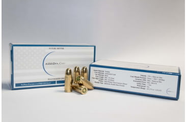Image of 9mm Parabellum 124 grain Full Metal Jacket Brass Cased Pistol Ammo, 50 Rounds, NSN 1305.27.070.5342