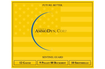 Image of 12 Gauge 9 Pellet 2.75in Buckshot Shotgun Ammo, 10 Rounds
