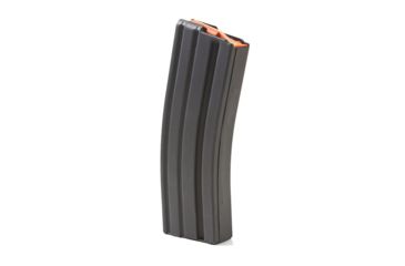 Image of Ammunition Storage Components 30rd Blocked to 10rd .223/5.56 Stainless Steel Magazine, Marlube with Orange Follower, Black, 30/10-223-SS-BM-O-ASC