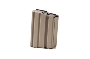 Image of Ammunition Storage Components 10rd .223/5.56 Stainless Steel Magazine, Marlube with Black Follower, FDE, 10-223-SS-FDE-B-ASC
