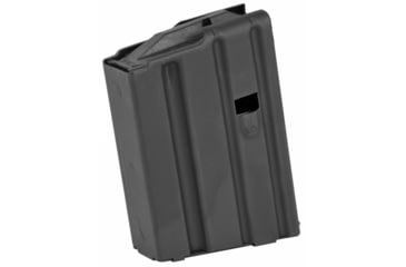 Image of Ammunition Storage Components AR-15 .223/5.56 Stainless Steel 10-Round Magazine, Marlube Black/Black Follower ASC10223SSBMBASC