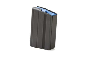 Image of Ammunition Storage Components AR-15 6.5/.264 Stainless 10-Round Grendel Magazine, Marlube Black/Blue Follower ASC1065SSBMBLASC