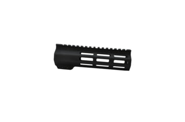 Image of Ammunition Storage Components AR-15 Free Float MLOK Handguard with Aluminum Barrel Nut, 7in, Hardcoat Anodize, Black, AR-15-7-MLOK-HG