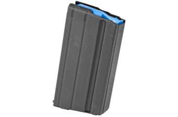 Image of Ammunition Storage Components AR-15/M-16 15 Round Rifle Magazine, 6.5 Grendel, Blued Follower, Black Stainless Steel, 15-65-SS-BM-BL-ASC