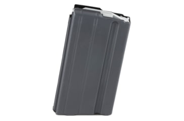 Image of Ammunition Storage Components AR-15/M-16 15 Round Rifle Magazine, 6.8 SPC, Grey Follower, Black Stainless Steel, 15-68-SS-BM-G-ASC