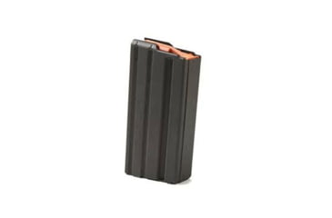 Image of Ammunition Storage Components CASE OF 25 AR-15 .223 ALUMINUM 20 ROUND, BLACK MARLUBE, ORANGE FOLLOWER 3A6F4285, ASC20223ALBMOASC