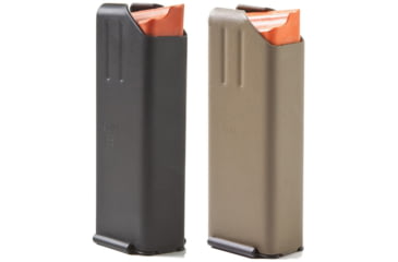 Image of Ammunition Storage Components Colt 9mm Stainless Steel Magazine, Black Marlube/Orange Follower, FDE Marlube/Orange Follower