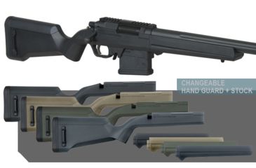 Image of Amoeba AS-01 Striker Airsoft Rifle, Black, 2274587