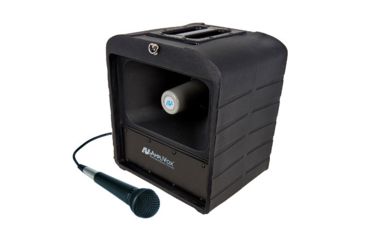 Image of AmpliVox Basic Wired Mega Hailer Bundle, Black, S6820