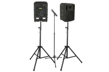 Image of AmpliVox Titan Wireless Portable PA Bundle Premium, Black, B8003