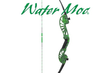 Image of Ams Bowfishing Water Moc Recurve Bow Only Rh Green