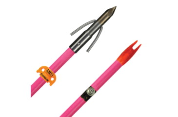 Image of AMS Fiberglass Arrow Chaos Point Pink Shaft &amp; Safety Slide, A203-PNK
