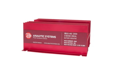 Image of Analytic Systems 40V 3-Bank Ideal Battery Isolator