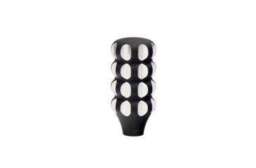 Image of Anarchy Bolt Knob Grenade Two Tone, 5/16x24, Black ABK-GRN-BLKTT