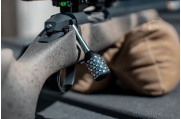 Image of Anarchy Outdoors Bergara Premier Threaded Bolt Handle Upgrade, Right Hand, Silver, 791617484986