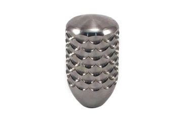 Image of Anarchy Outdoors Bolt Knob - Dragon Scale, 5/16x24, Short, 1.5in, Polished Titanium TBK-DS-SH