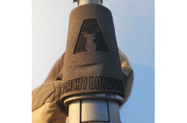 Image of Anarchy Outdoors Caparison Cheek Piece Pads, KRG Bravo, Black, 791617485969