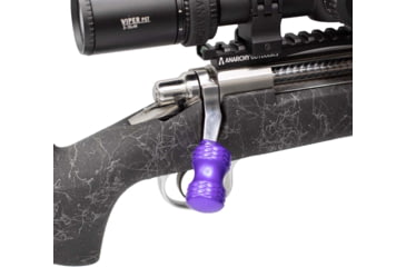Image of Anarchy Outdoors Clamp-On Bolt Knob for Remington 700, Purple, 791617489455