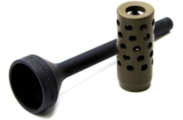 Image of Anarchy Outdoors CVA Paramount Full Port Muzzle Brake, .50, 3/4x24, OD Green, 791617485891