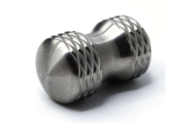 Image of Anarchy Outdoors Little Bertha Standard Thread, Polished Titanium, 791617485747