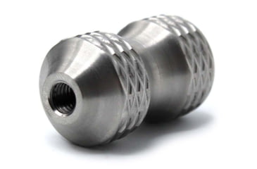 Image of Anarchy Outdoors Little Bertha Standard Thread, Polished Titanium, 791617485747