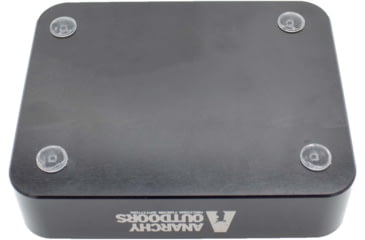 Image of Anarchy Outdoors Muzzleloader Powder Tube Loading Block, Black, 791617480865