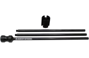 Image of Anarchy Outdoors Muzzleloader Ramrod, Black, 791617481008