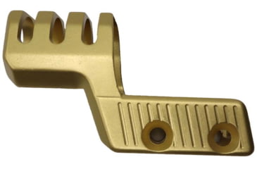 Image of Anarchy Outdoors Ruger American Compact Compensator, 9mm, Gold, 791617486584