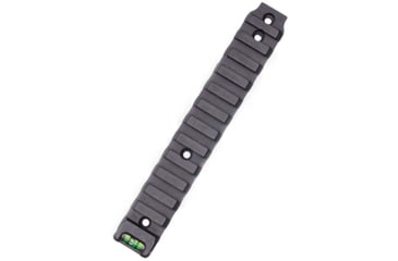 Image of Anarchy Outdoors Ruger Precision Rimfire 00 MOA Scope Base w/ Bubble Level, Short Action, Black, 791617486195