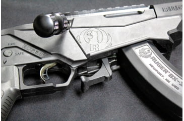 Image of Anarchy Outdoors Ruger Precision Rimfire Extended Magazine Release Whale Tail, Black, 791617486102