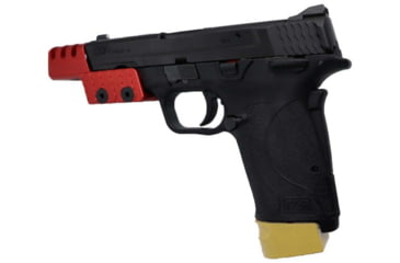 Image of Anarchy Outdoors Smith &amp; Wesson M&amp;P Shield 9mm Grip Extension w/ Pinky Rest, Gold, 791617487086