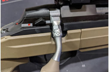 Image of Anarchy Outdoors Tikka T1x Threaded Adjustable Bolt Handle Upgrade, Right Hand, Silver, 791617485068