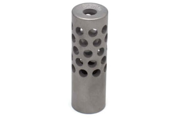 Image of Anarchy Outdoors Titanium Full Port Muzzle Brake for Sig Cross, Bead-Blasted Titanium, 791617480247
