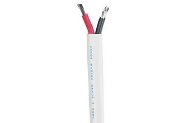 Image of Ancor Standard Duplex Cable - Flat 16/2 AWG - 2 x 1mm² Red/Black - 500' 60482